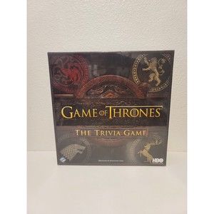 HBO Games of Thrones: The Trivia Board Game Seasons 1-4 BRAND NEW SEALED